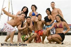 The Jersey Shore cast members are known for their crazy antics and elaborate hairstyles.
