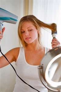 Blow drying again? Try this 