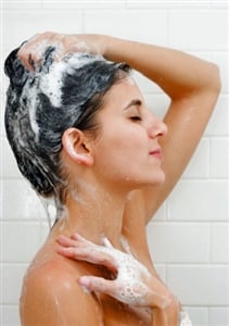 Using medicated shampoos such as Head and Shoulders may help