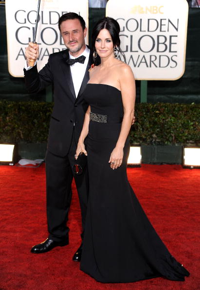 The Pair in Happier Times - On the Red Carpet at the 67th Annual Golden Globe Awards