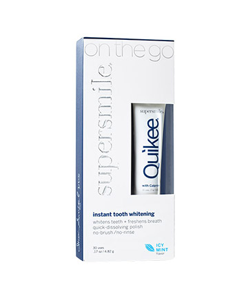 Worst Teeth Whitening Product No. 1: Supersmile Quikee Instant Whitening Polish, $18
