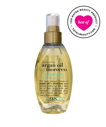 Best Hair Care Product Under $10 No. 15: OGX Renewing Argan Oil of Morocco Weightless Healing Dry Oil, $7.99