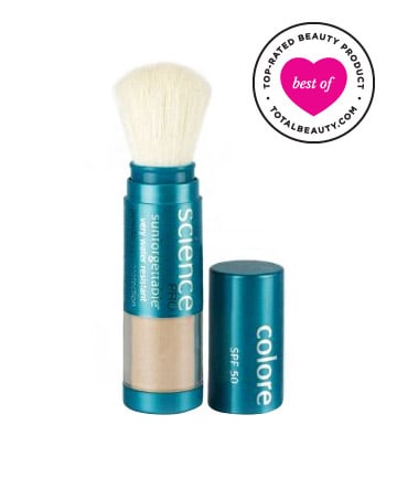 Best Sunscreen for Face No. 8: Colorescience Sunforgettable Mineral Sunscreen Brush SPF 30, $57