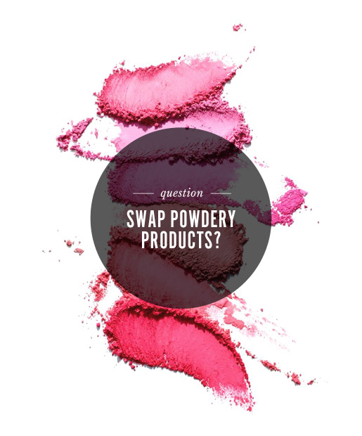 Would You Swap ... Powdery Products?
