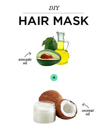 DIY Hair Mask: Coconut Oil + Avocado Oil
