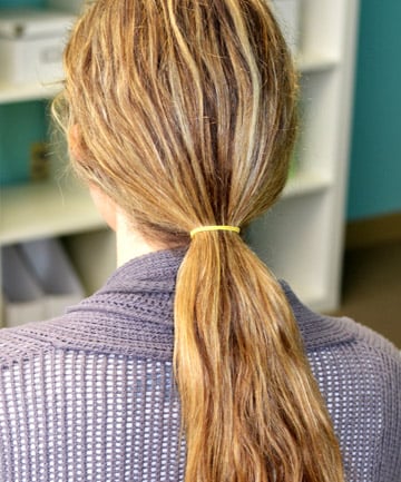 How to Do a Fishtail Braid, Step 1: Create a Ponytail