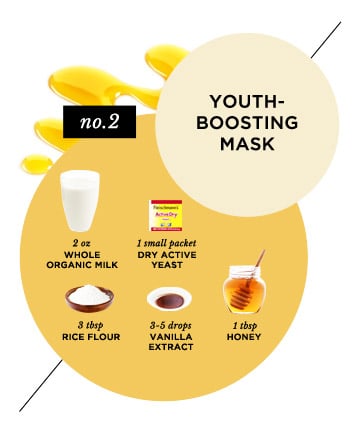 Homemade Face Mask No. 14: Youth-Boosting Milk Mask