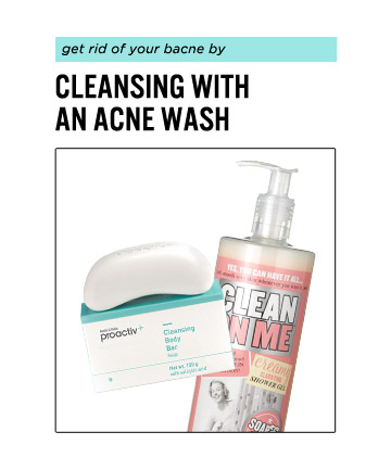 Use a Body Acne Wash
