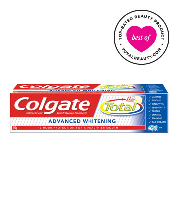 Best Teeth Whitening Product No. 5: Colgate Advanced Total Whitening Toothpaste, $4.99