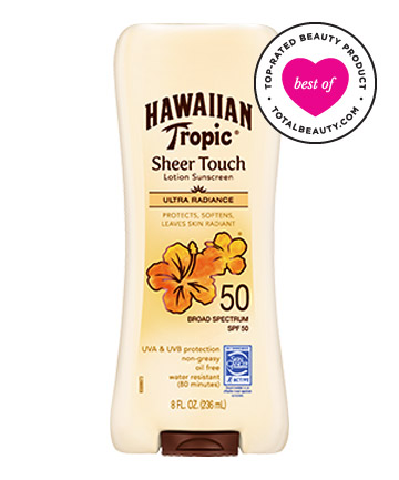 Best Sunscreen No. 10: Hawaiian Tropic Sheer Touch Ultra Radiance Lotion Sunscreen, $9.99