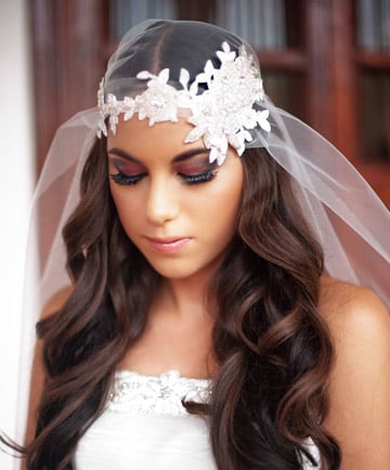 Fashion forward wedding hair