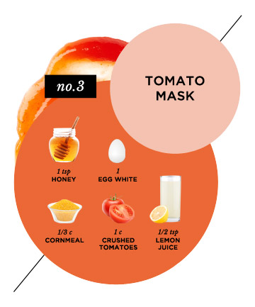 Inflammation-Fighting Tomato Face Mask