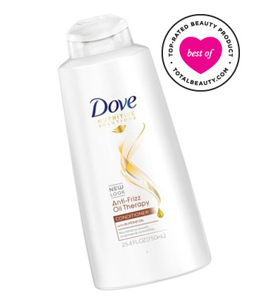 Best Conditioner No. 10: Dove Anti-Frizz Oil Therapy Conditioner, $3.48