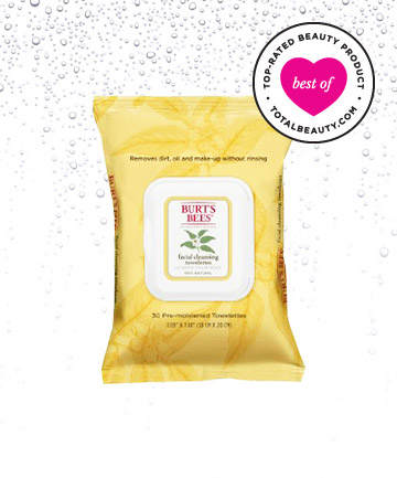 Best Face Wipe No. 5: Burt's Bees Facial Towelettes with White Tea Extract, $6