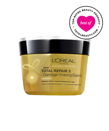 Best Hair Care Product Under $10 No. 11: L'Oréal Total Repair 5 Damage-Erasing Balm, $6.99