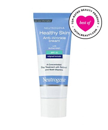 The Best: No. 16: Neutrogena Healthy Skin Anti-Wrinkle Cream With Sunscreen SPF 15, $14.99