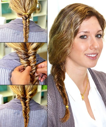 How to Do a Fishtail Braid, Step 5: Finish Your Look