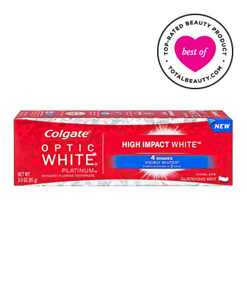 Best Teeth Whitening Product No. 7: Colgate Optic White Toothpaste, $6.99