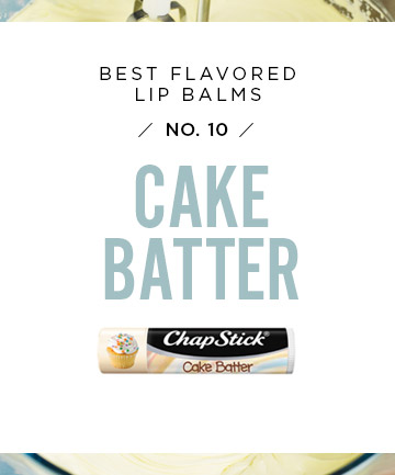 Best Flavored Lip Balm No. 10: Chapstick Cake Batter, $1.49