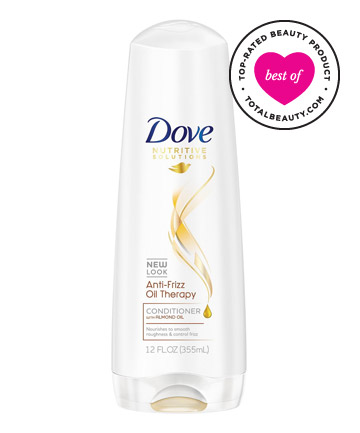 Best Hair Care Product Under $10 No. 4: Dove Anti-Frizz Oil Therapy Conditioner, $6.74