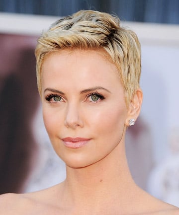 Charlize Theron's Attention-Grabbing Pixie Cut