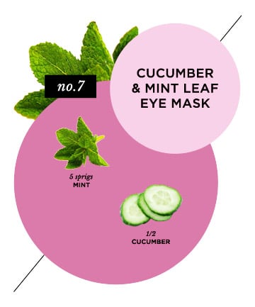Homemade Face Mask No. 9: Cooling Cucumber Eye Mask