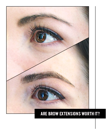 The Verdict: Would I Do It Again?, Eyebrow Extensions Were ...