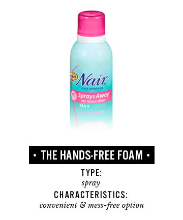 Hair Removal Products: The Hands-Free Foam