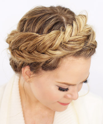 Fishtail Crown Braid