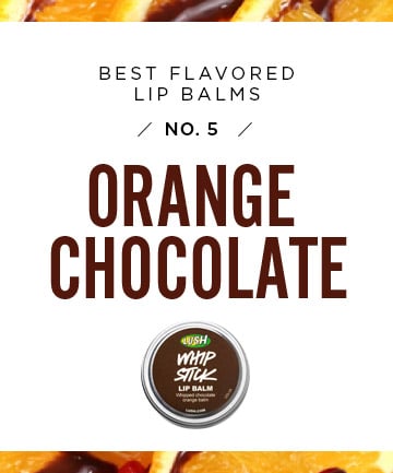 Best Flavored Lip Balm No. 6: Lush Lip Balm in Chocolate Whipstick, $7.95