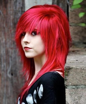 Emo Hair: Seeing Red