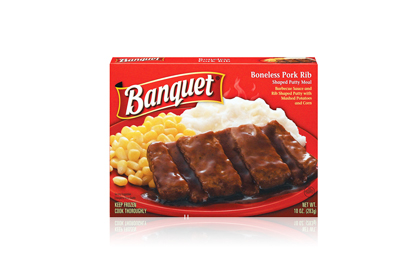 The Worst: Banquet Boneless Pork Rib (Shaped Patty Meal)