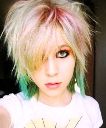 Emo Hair: Rainbow (Not-So) Bright 