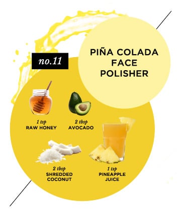 Homemade Face Mask No. 5: Piña Colada Face Polisher
