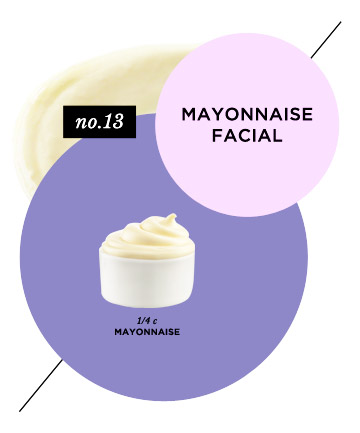 Skin-Saving Mayonnaise Facial