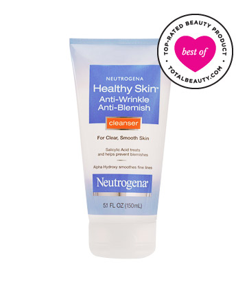 The Best: No. 8: Neutrogena Healthy Skin Anti-Wrinkle Anti-Blemish Cleanser, $6.49