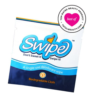 Best Body-Transforming Product No. 2: Swipe Single Use Deodorant Wipes, $6.99
