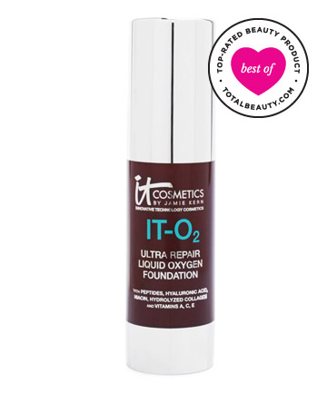 Best Foundation for Dry Skin No. 2: It Cosmetics IT-O2 Ultra Repair Liquid Oxygen Foundation, $38