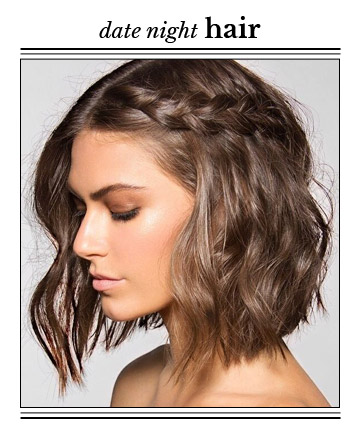 A Sexy Style for Mid-Length Hair