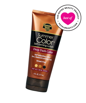 Best Drugstore Beauty Product No. 24: Banana Boat Summer Color Self-Tanning Lotion, $7.99