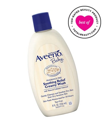 Best Body Wash No. 9: Aveeno Baby Soothing Relief Creamy Wash, $6.99