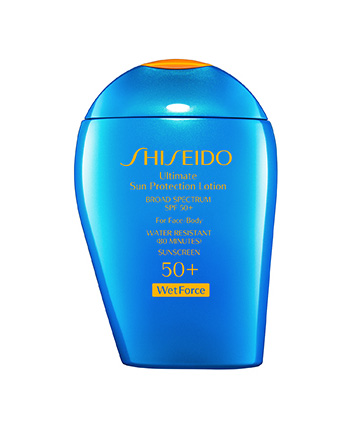 Best Sunscreen No. 6: Shiseido Ultimate Sun Protection Lotion WetForce Broad Spectrum SPF 50, $40