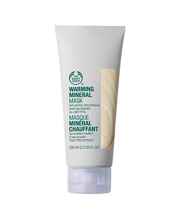 Best Face Mask No. 7: The Body Shop Warming Mineral Mask, $12.60