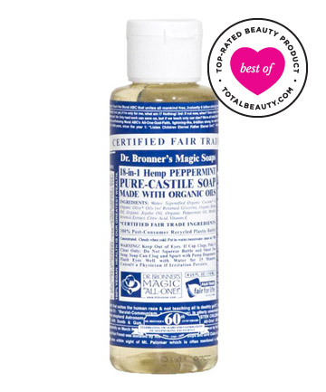 Best Soap No. 2: Dr. Bronner's Peppermint Pure Castile Liquid Soap, $6.69