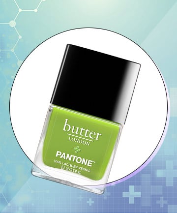 Butter London Nail Lacquer + Pantone in Greenery, $10