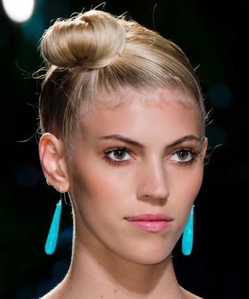 Off-Center Top Knot