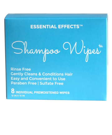 Essential Effects Shampoo Wipes, $18.95
