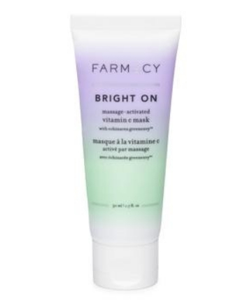 Farmacy Bright On Massage-Activated Vitamin C Mask, $38