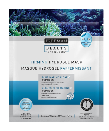 Freeman Beauty Infusion Firming Hydrogel Mask Blue Marine Algae + Peptides, $2.94