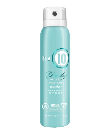 It's a 10 Miracle Blow Dry Split End Mender, $22.99